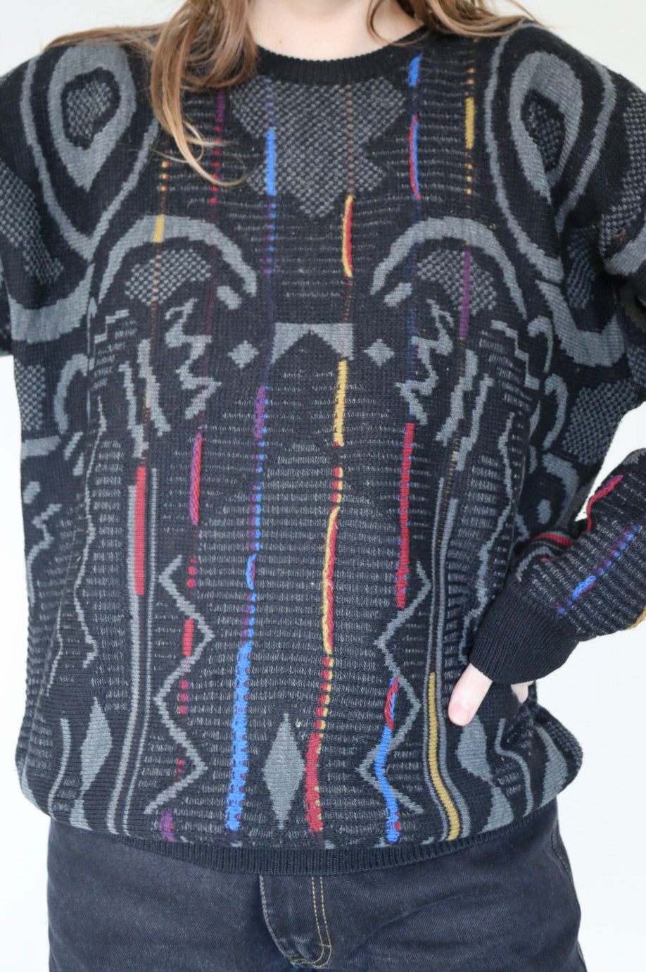The Rorschach Sweat - Coogi style sweater S up to XL