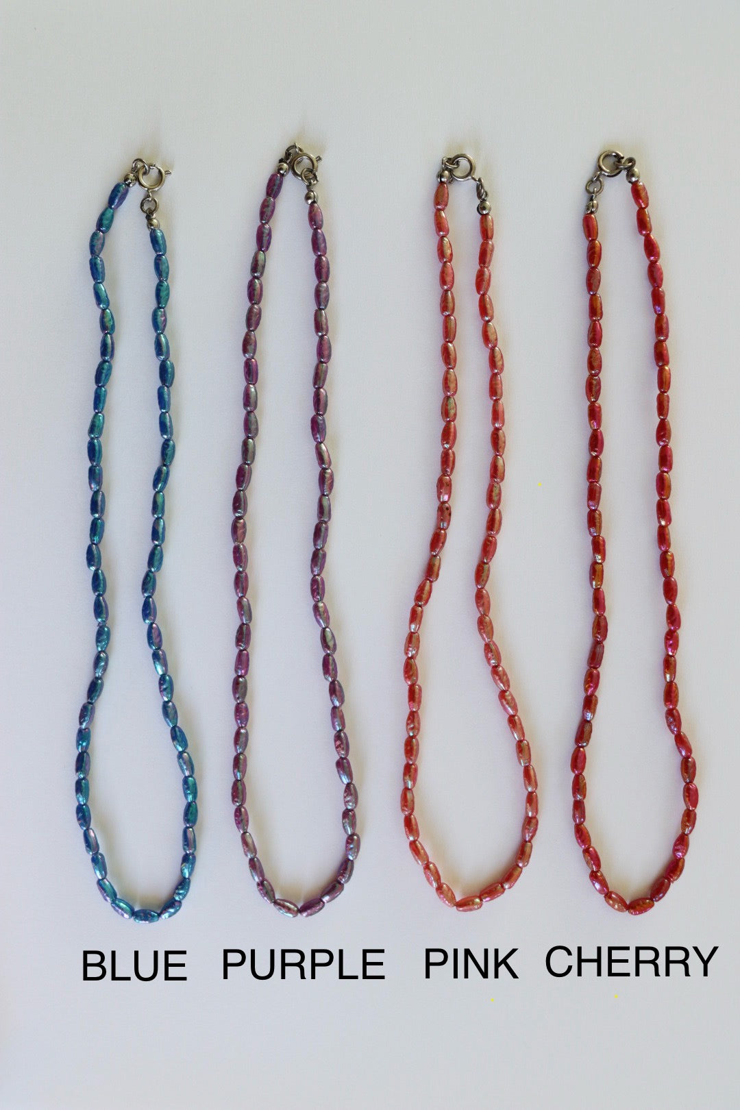 The BLUE Pearly Necklace