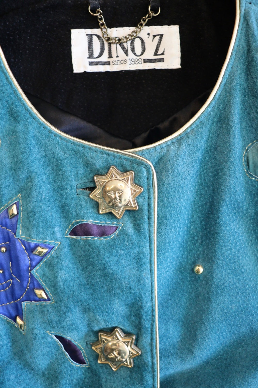 The Suede Sky - Dino’z jacket - S up to M/L