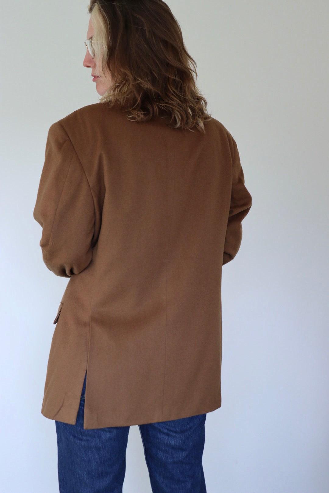 The Autumn Latte - wool blazer - S up to XL