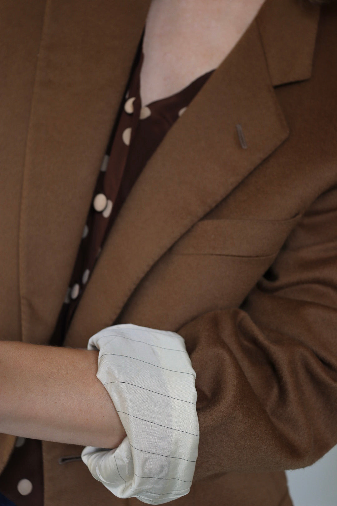 The Autumn Latte - wool blazer - S up to XL