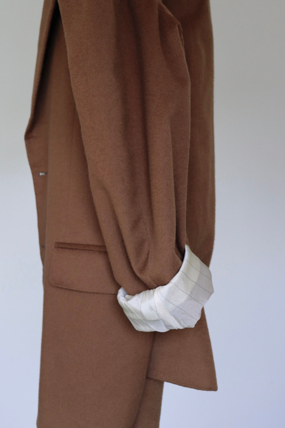The Autumn Latte - wool blazer - S up to XL