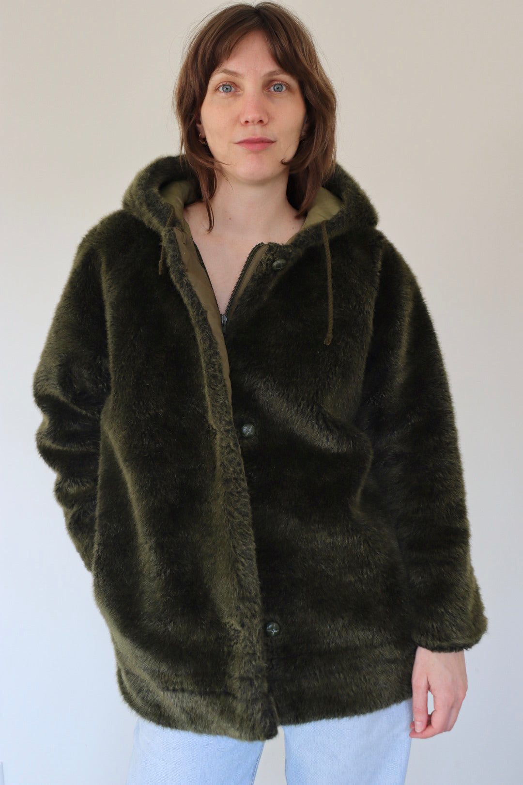 The Fuzzy Feeling - coat / jacket - S up to M