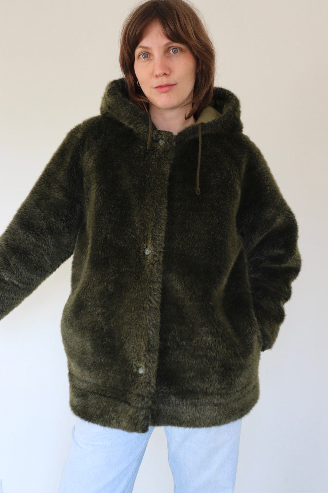 The Fuzzy Feeling - coat / jacket - S up to M