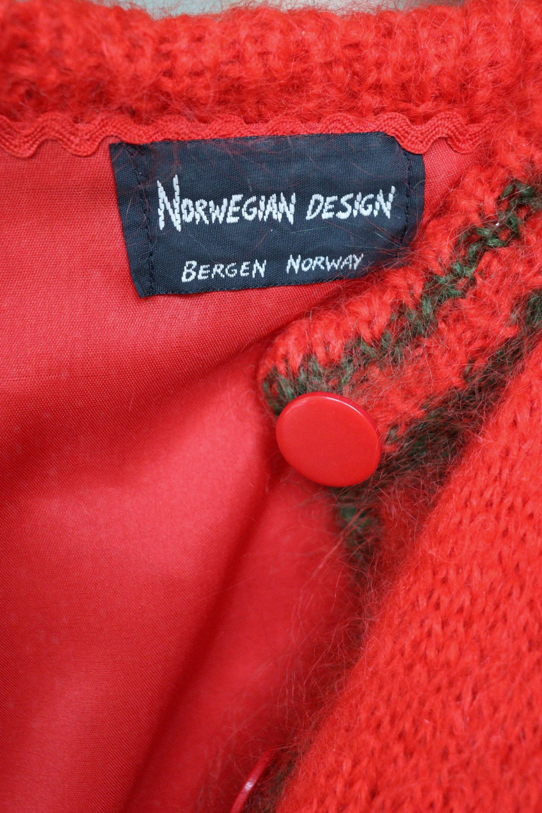 The Norway Ducks - mohair cardigan - S up to L/XL