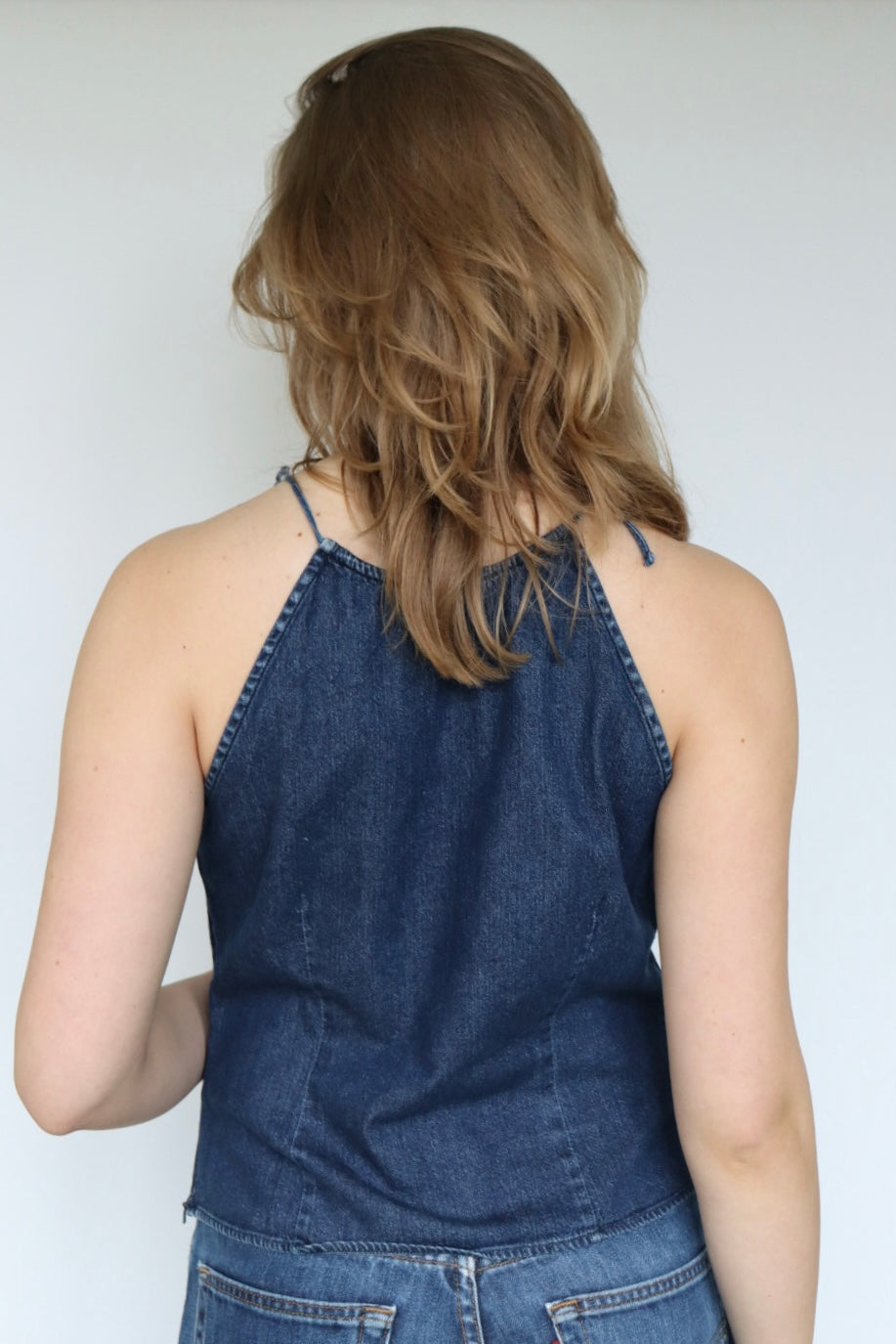 The Denim Top - top - S