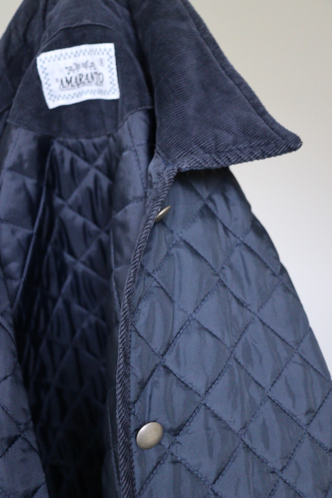 The Navy Amaranto - quilted jacket - S up to M/L