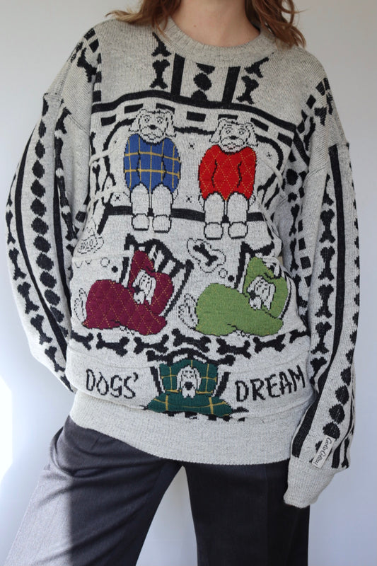 The Dogs Dream - Carlo Colucci sweater - S up to XL