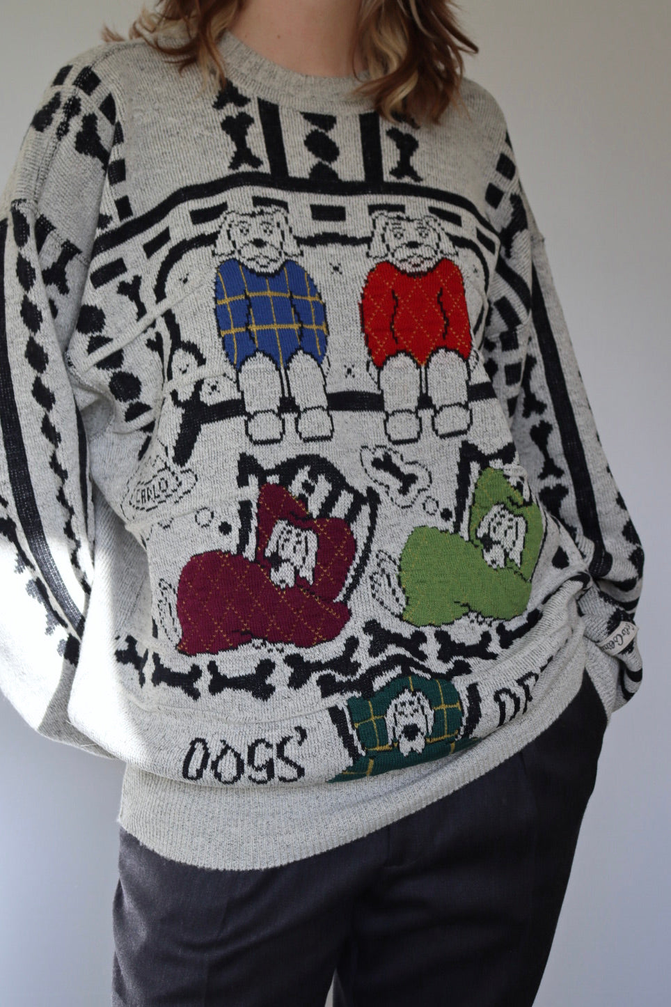 The Dogs Dream - Carlo Colucci sweater - S up to XL