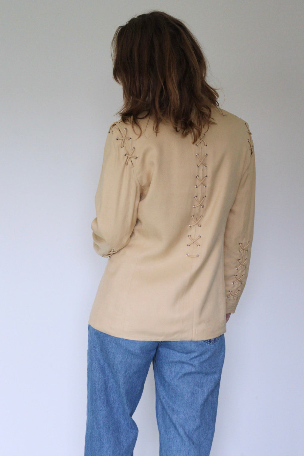 The Lace Up - blazer - S up to M/L