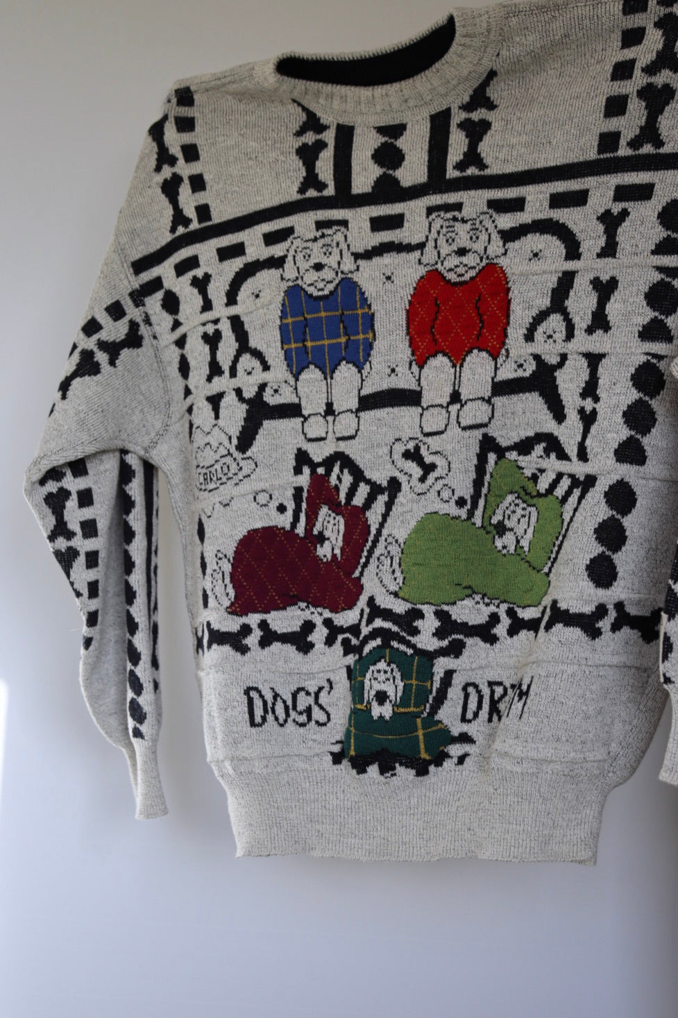 The Dogs Dream - Carlo Colucci sweater - S up to XL