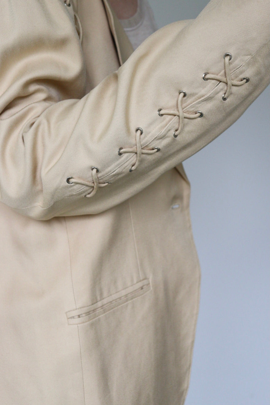 The Lace Up - blazer - S up to M/L