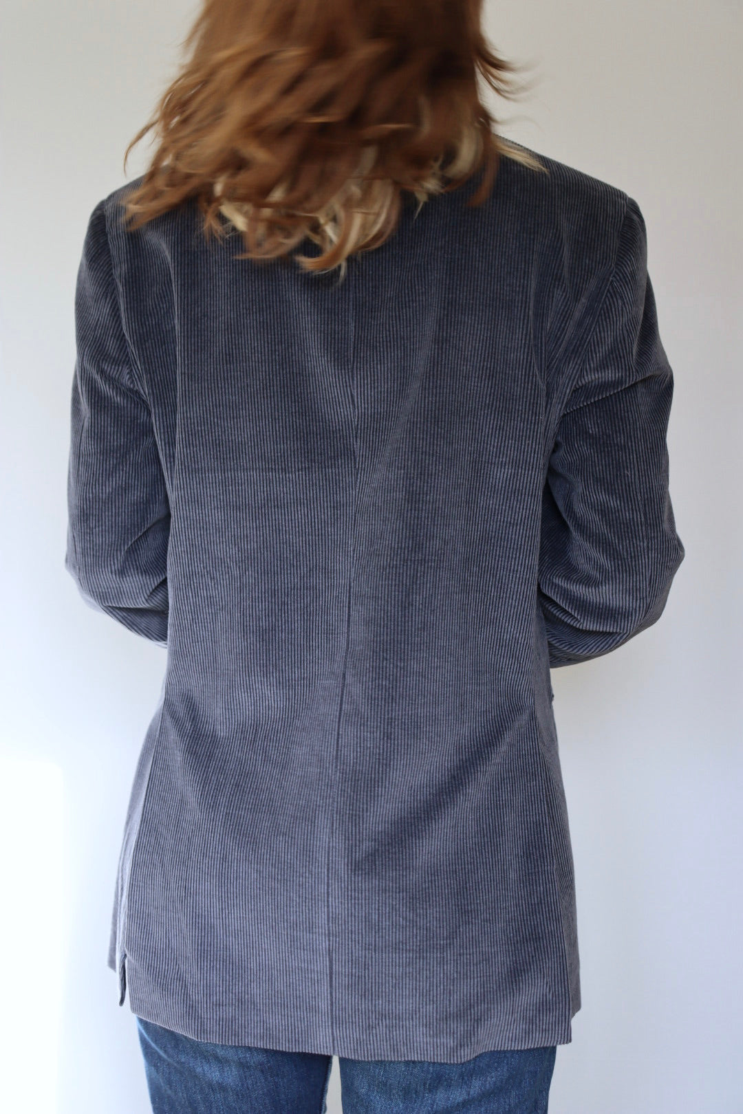 The Grey Corduroy - blazer - S up to M/L