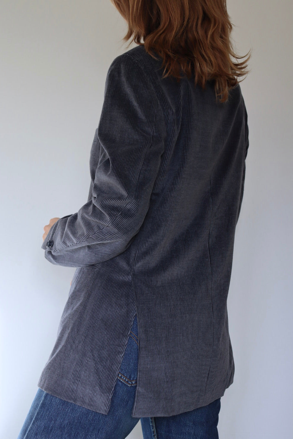 The Grey Corduroy - blazer - S up to M/L