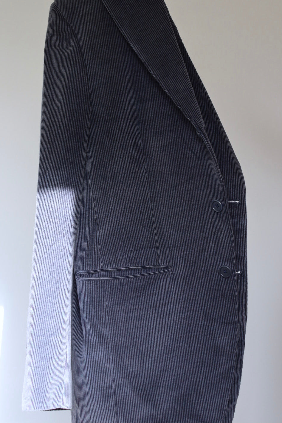 The Grey Corduroy - blazer - S up to M/L