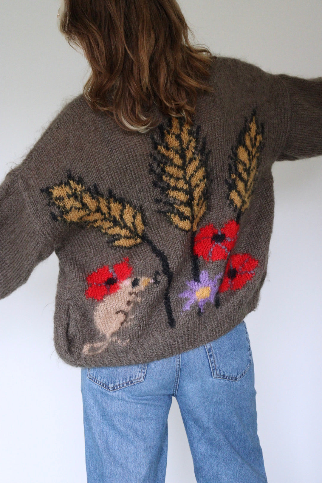 The Alison Elizabeth - handknitted cardigan - S up to L