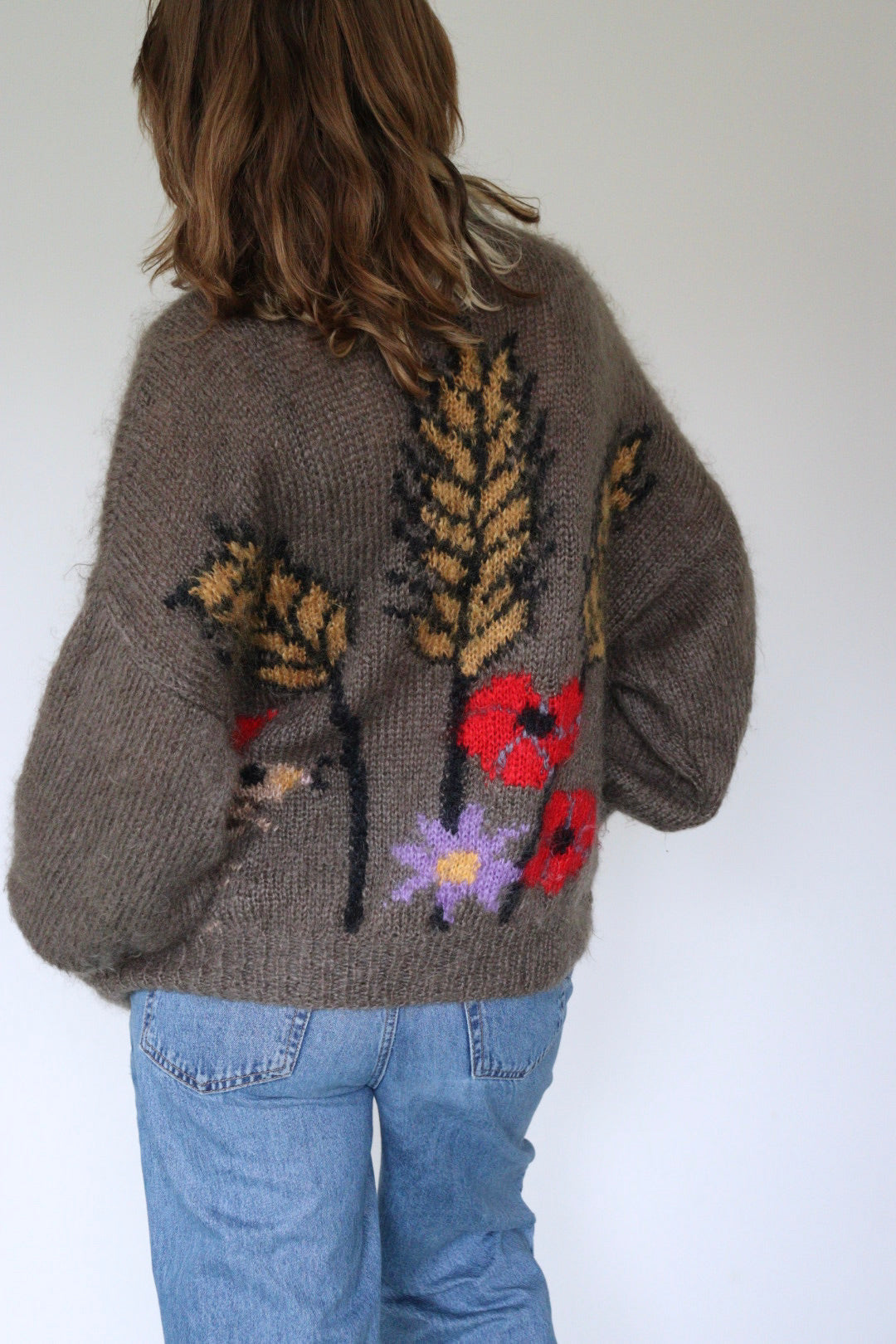 The Alison Elizabeth - handknitted cardigan - S up to L