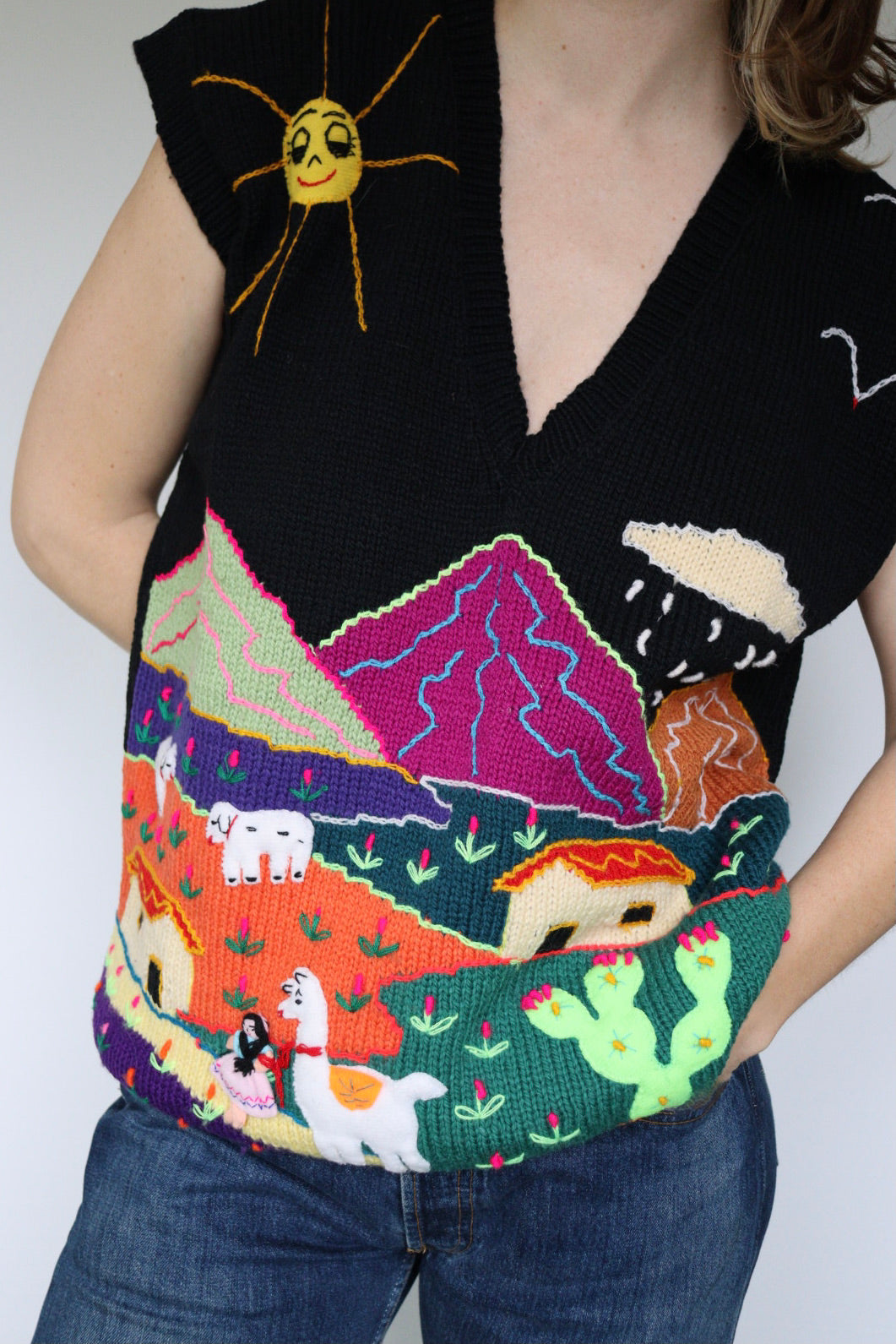 The Wonderful World - vest / waistcoat - S up to L