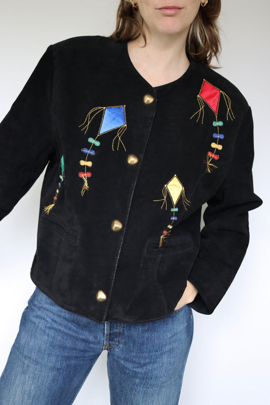 The Suede Kite - Dino'z jacket - S up to L