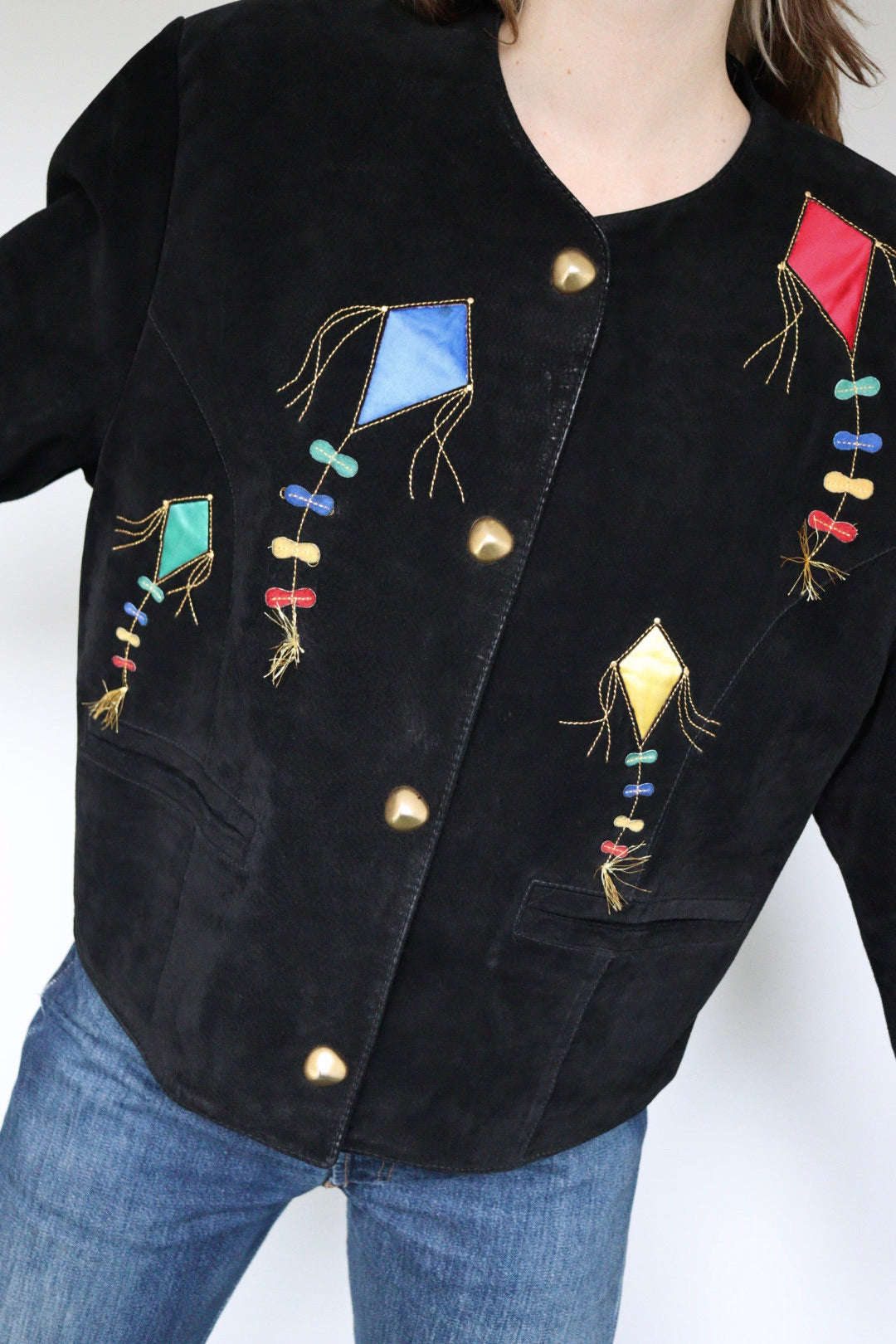 The Suede Kite - Dino'z jacket - S up to L