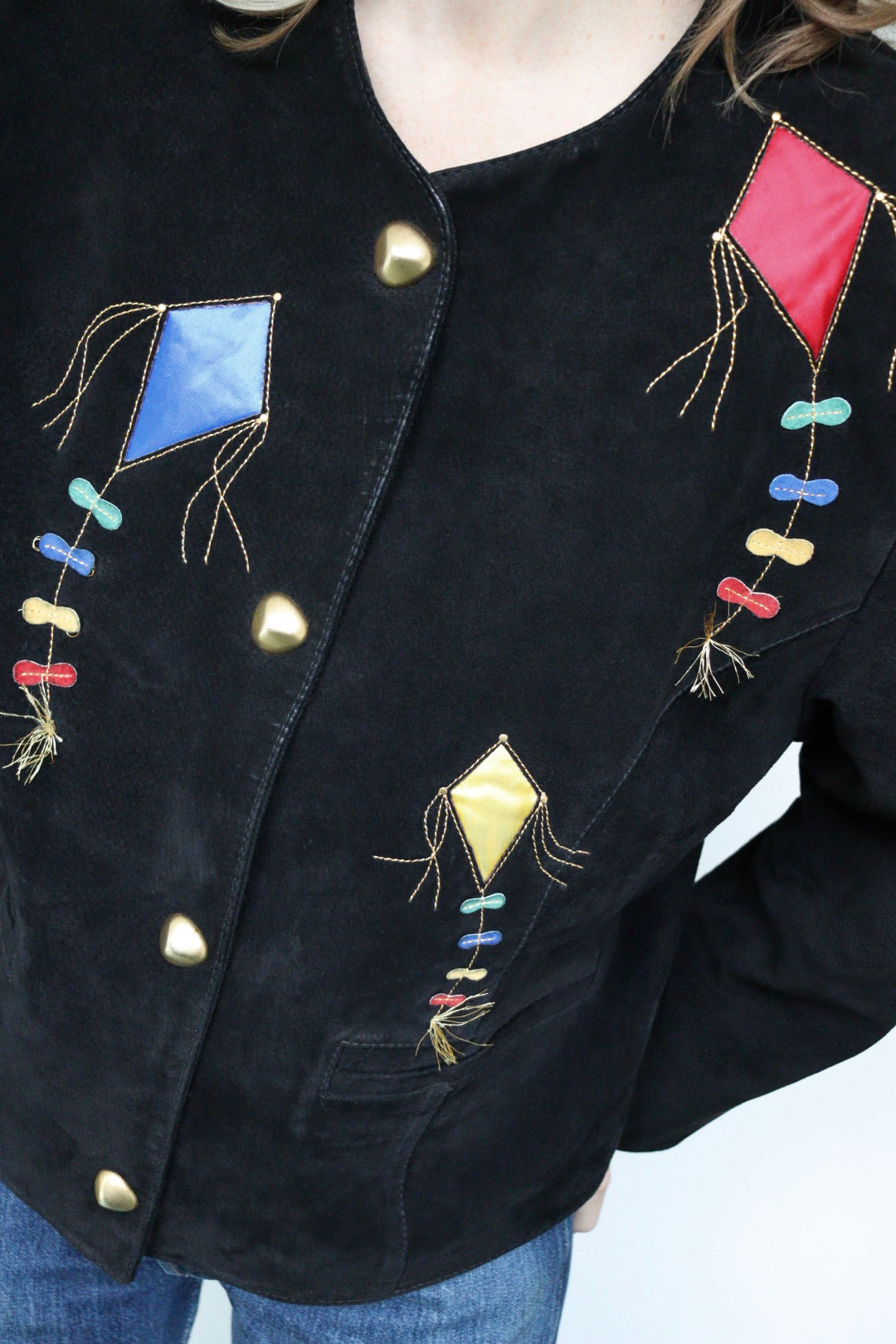 The Suede Kite - Dino'z jacket - S up to L
