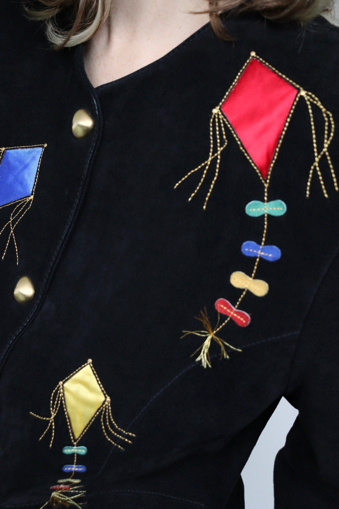 The Suede Kite - Dino'z jacket - S up to L