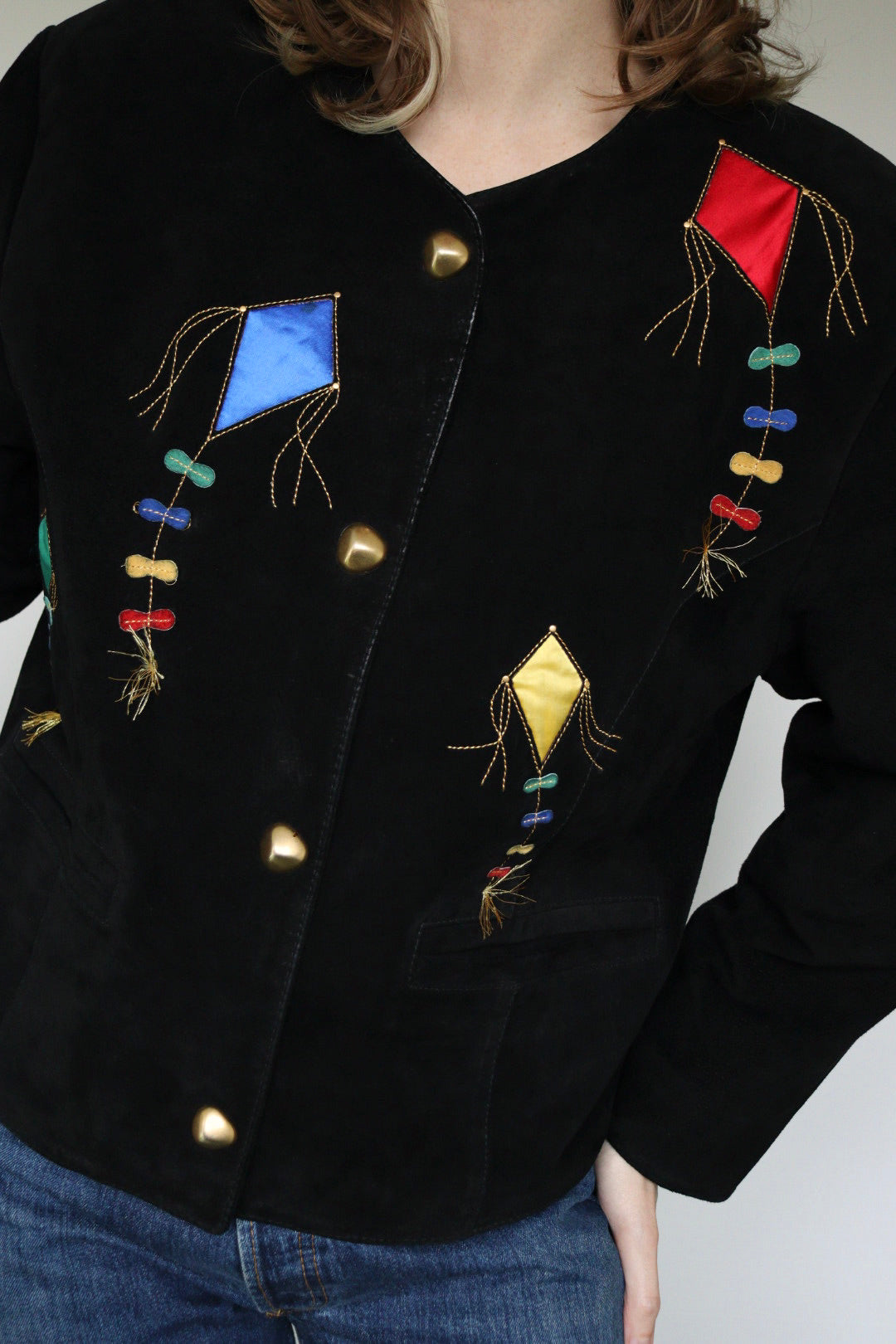 The Suede Kite - Dino'z jacket - S up to L