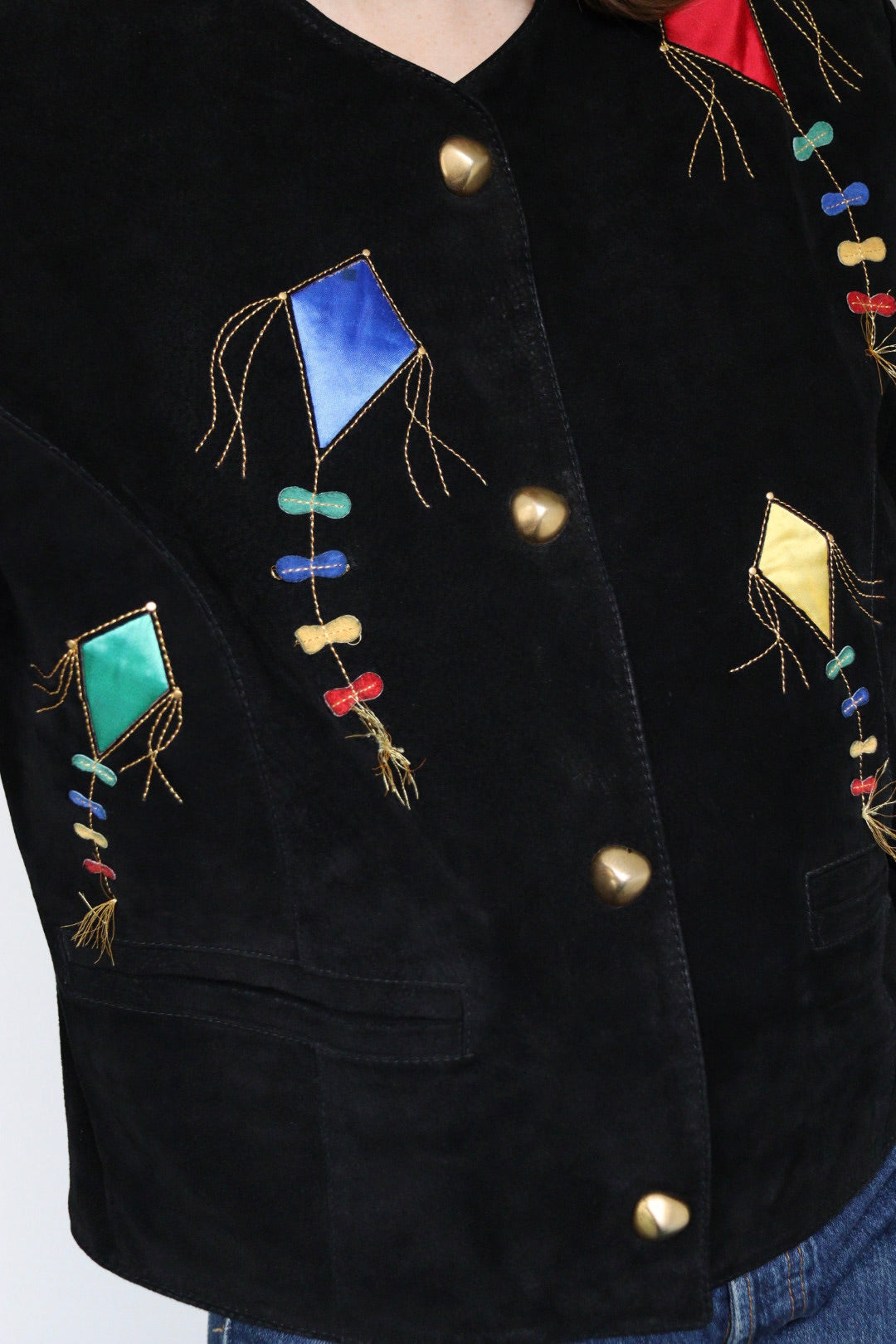 The Suede Kite - Dino'z jacket - S up to L