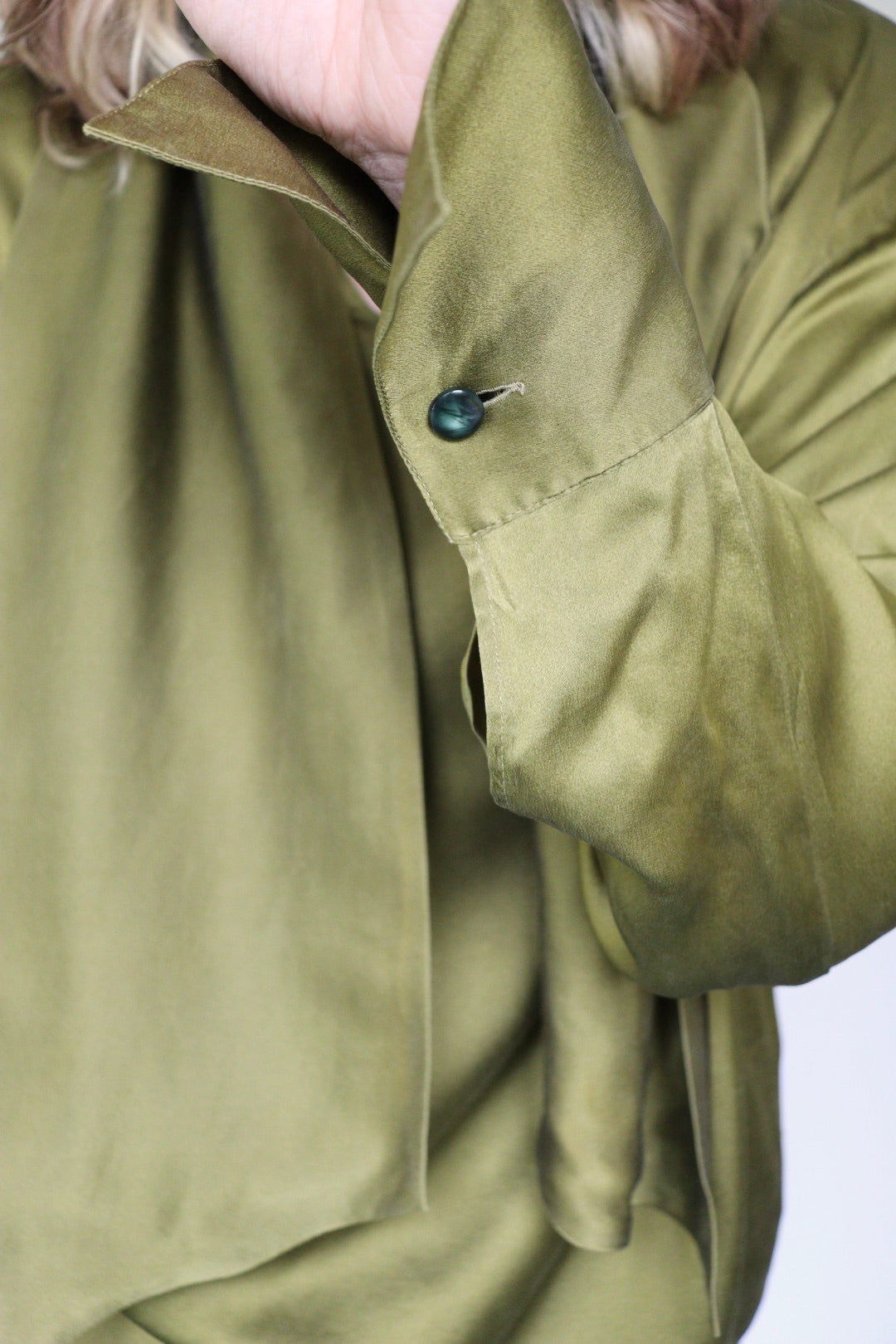 The Forest Fairy - silk blouse - S up to M