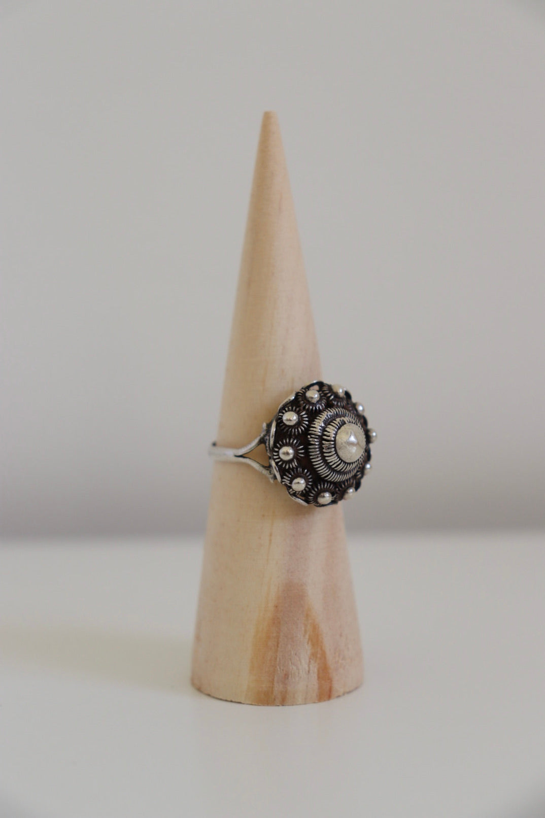 The Traditional Knot - vintage silver ring