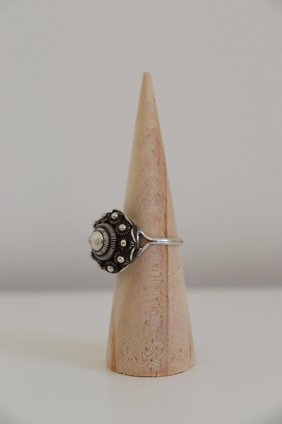 The Traditional Knot - vintage silver ring