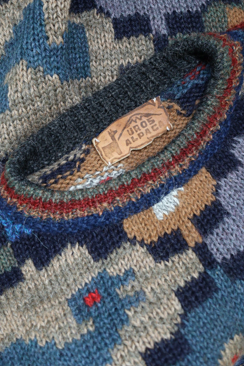 The Escher Ducks - knitted sweater - S up to M