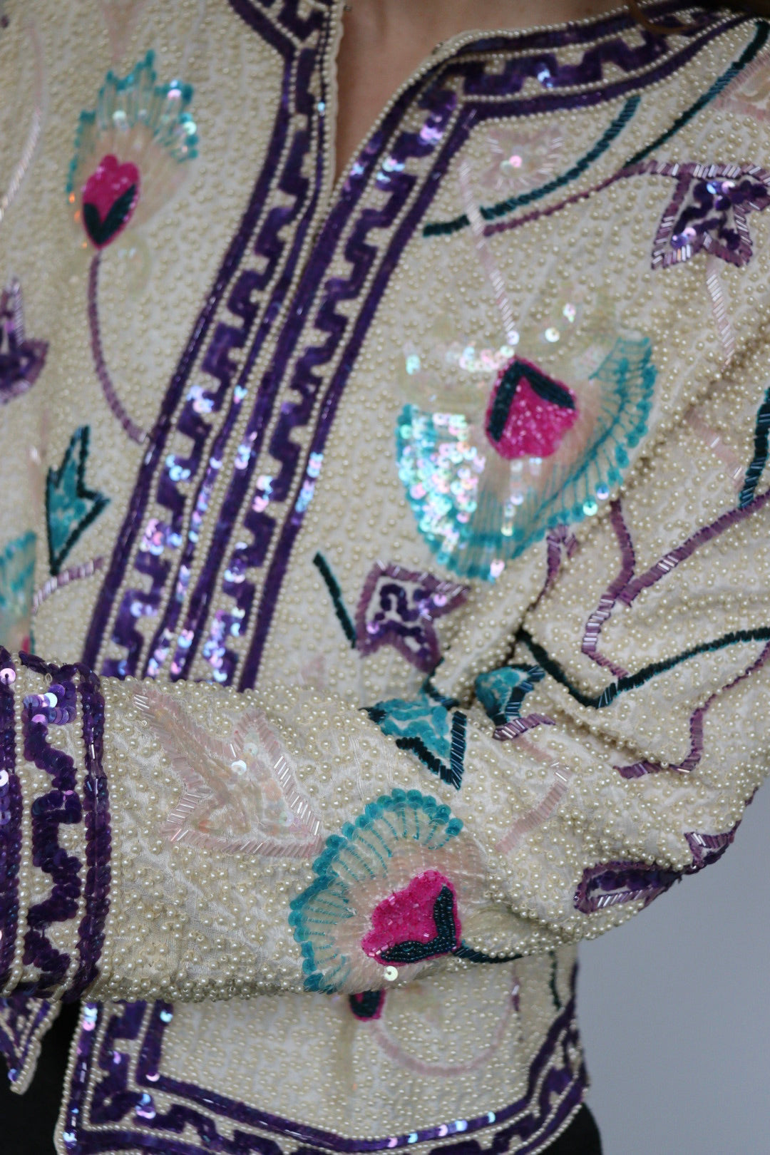 The Sequin Show - sequin jacket - S up to L