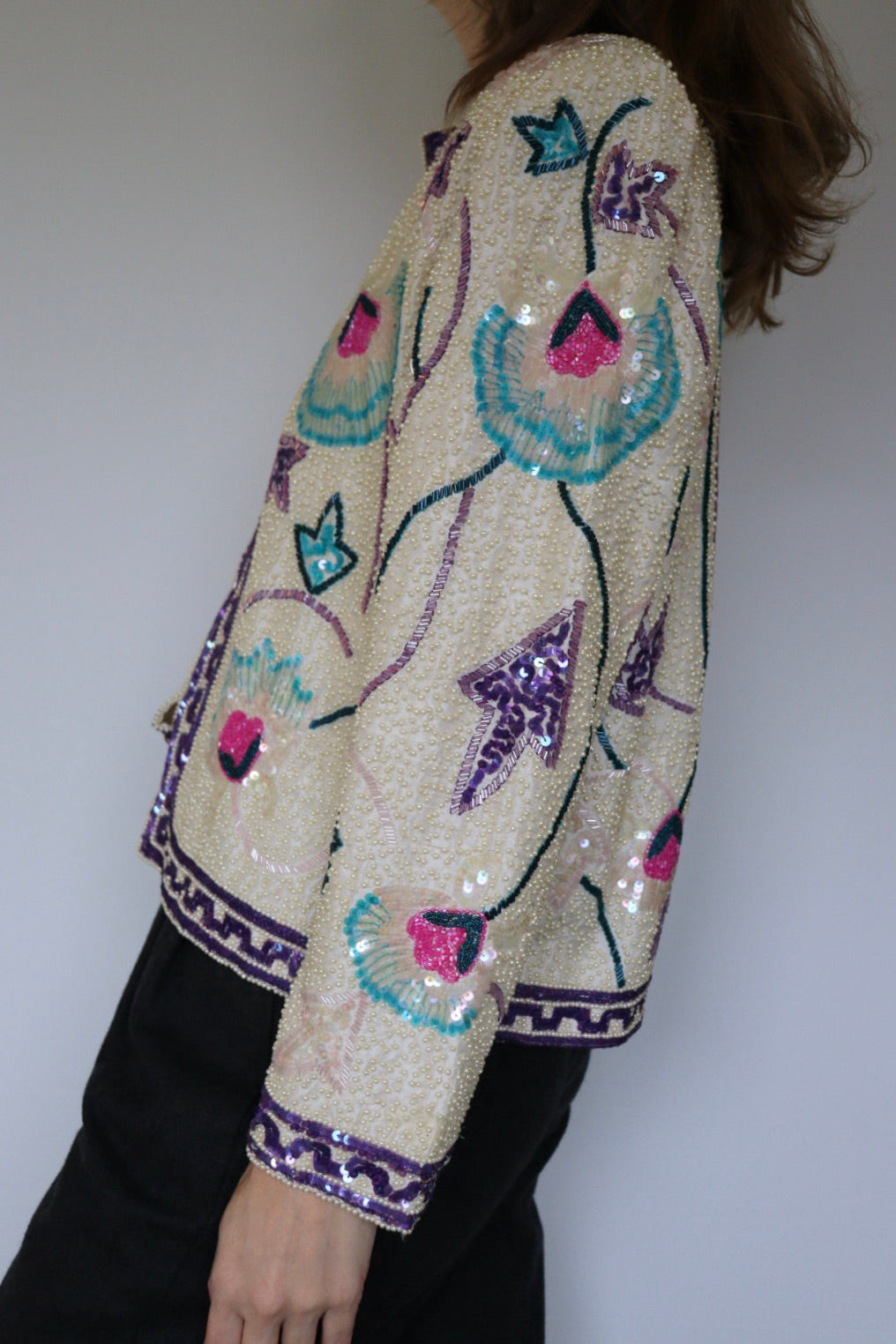 The Sequin Show - sequin jacket - S up to L