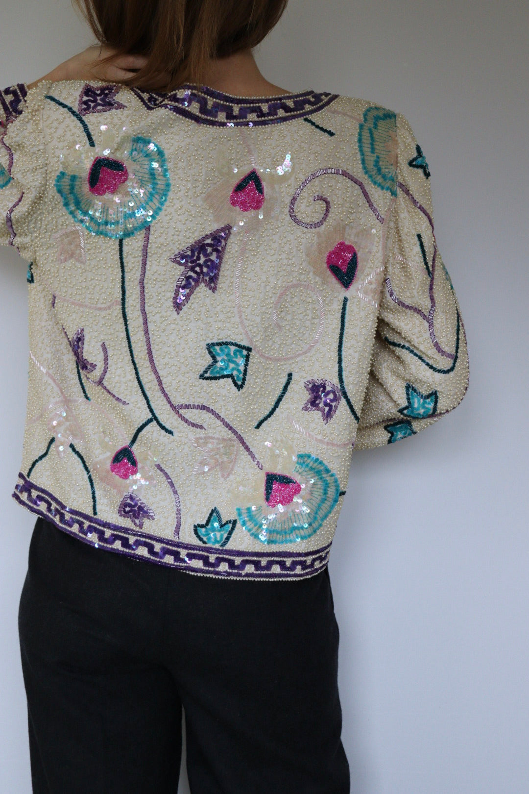 The Sequin Show - sequin jacket - S up to L