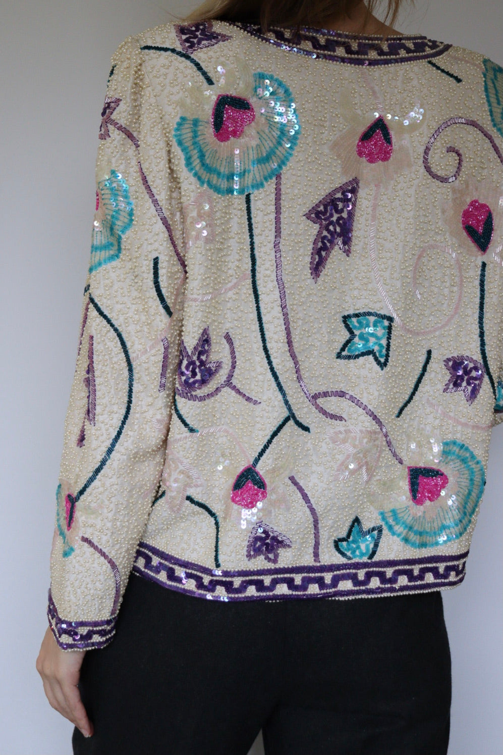 The Sequin Show - sequin jacket - S up to L