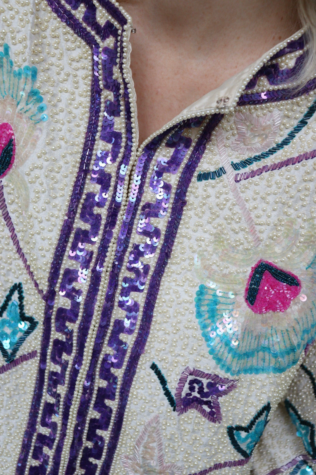 The Sequin Show - sequin jacket - S up to L