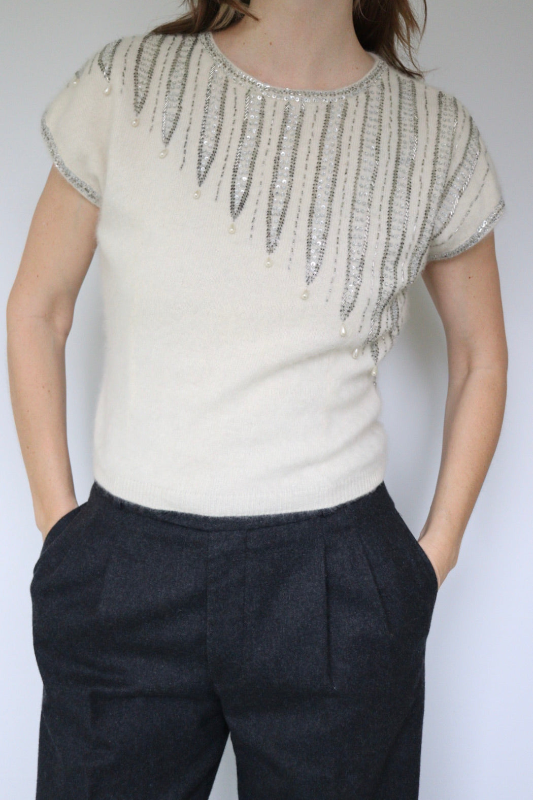 The Ice Cacharel - sequin top - S up to M