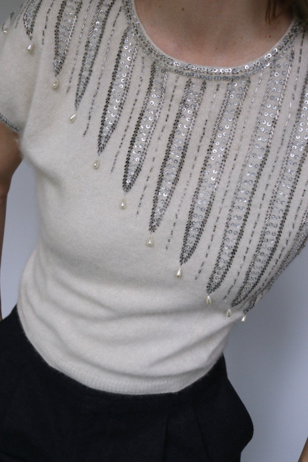The Ice Cacharel - sequin top - S up to M