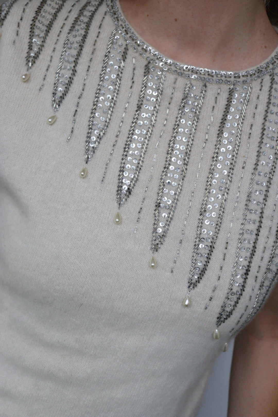 The Ice Cacharel - sequin top - S up to M