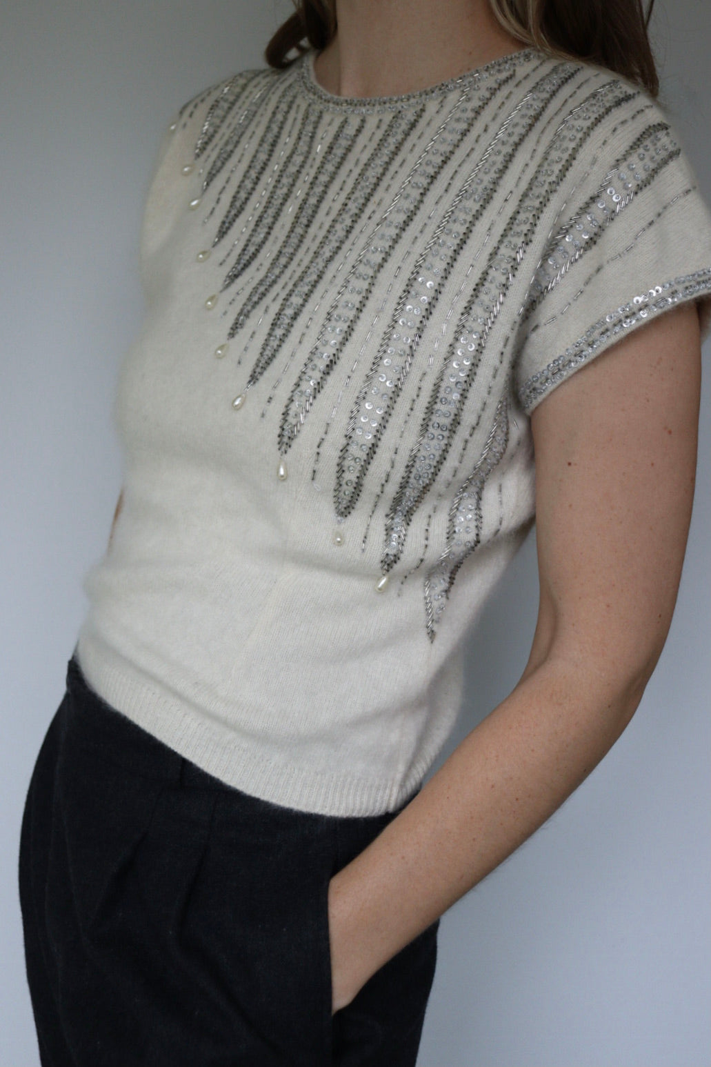 The Ice Cacharel - sequin top - S up to M