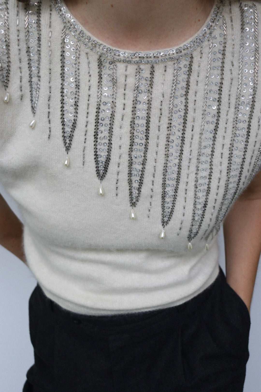 The Ice Cacharel - sequin top - S up to M