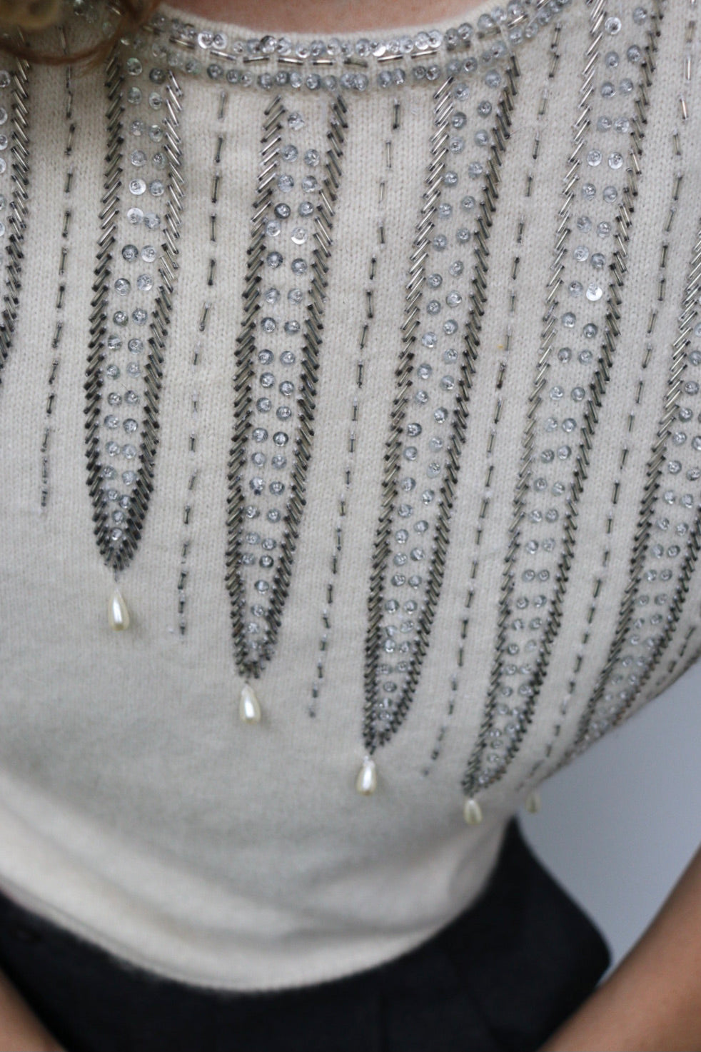 The Ice Cacharel - sequin top - S up to M