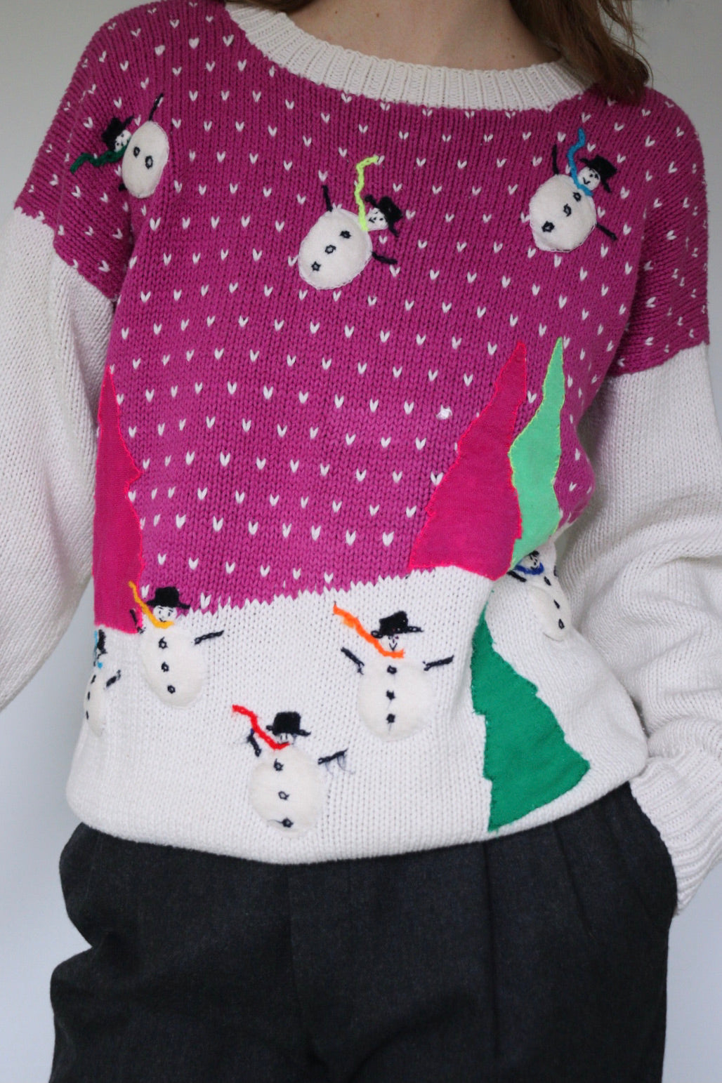 The Snowman Party - sweater - S up to M/L