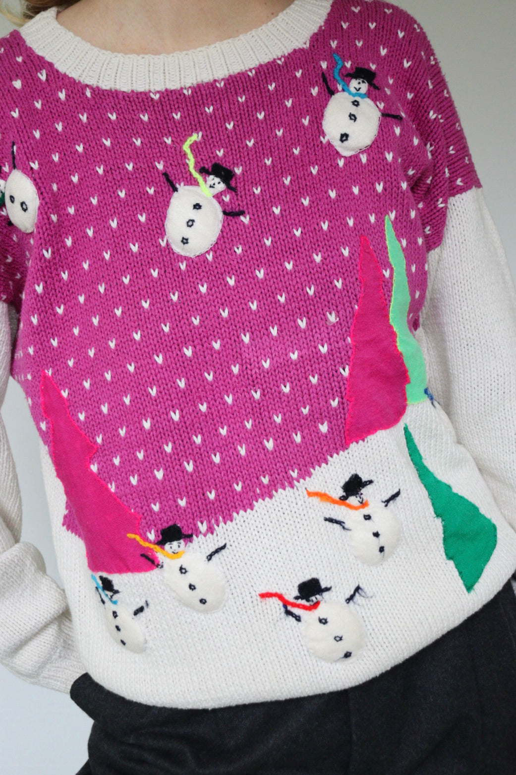The Snowman Party - sweater - S up to M/L