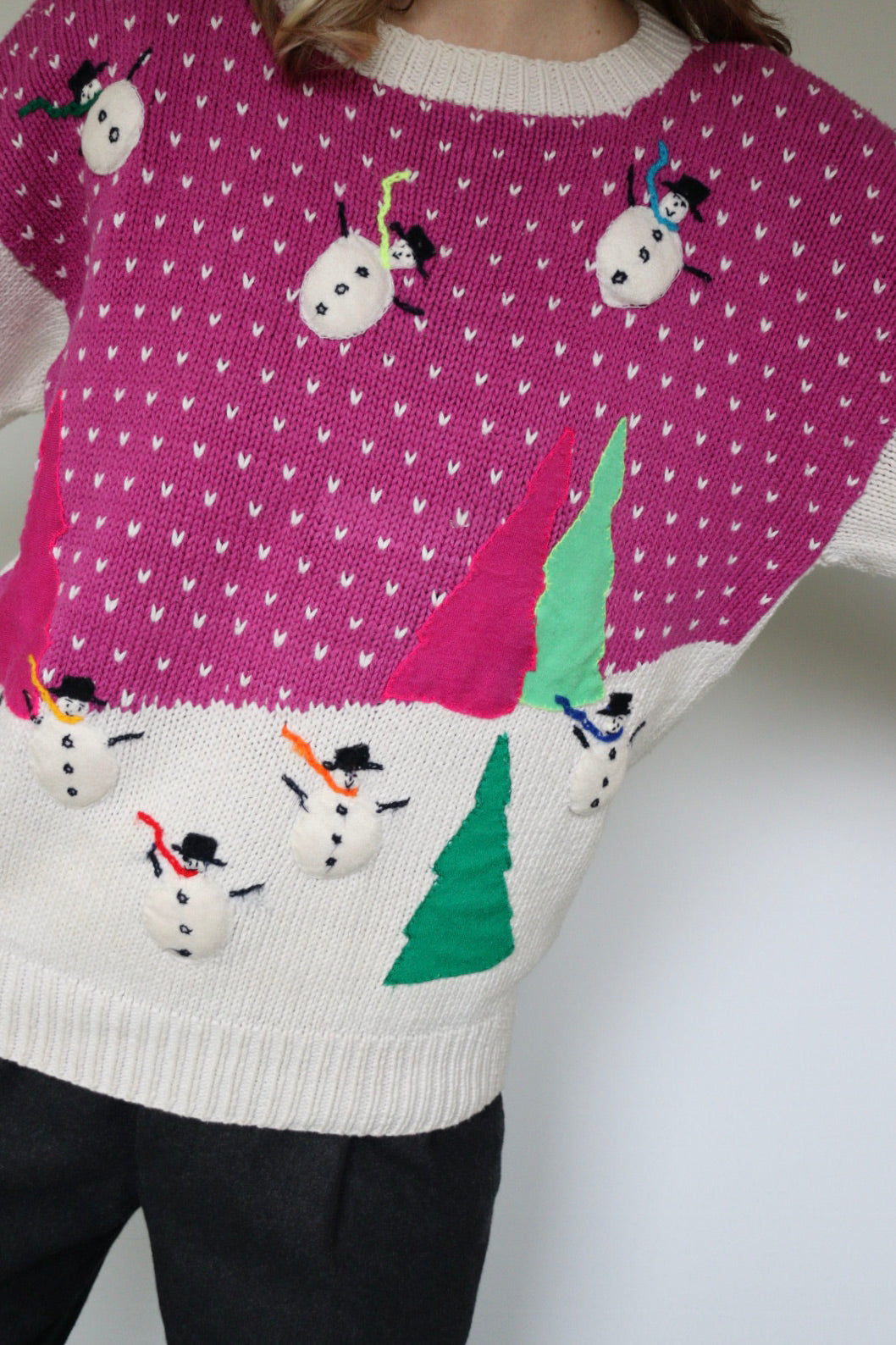 The Snowman Party - sweater - S up to M/L