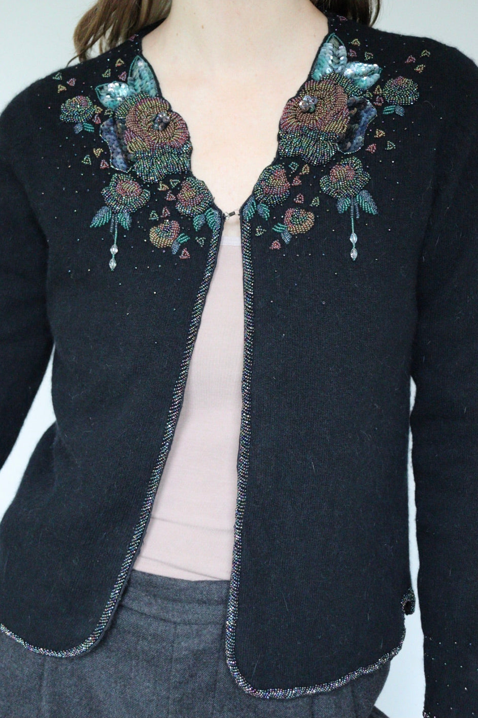 The Floral Spark - cardigan - S up to M