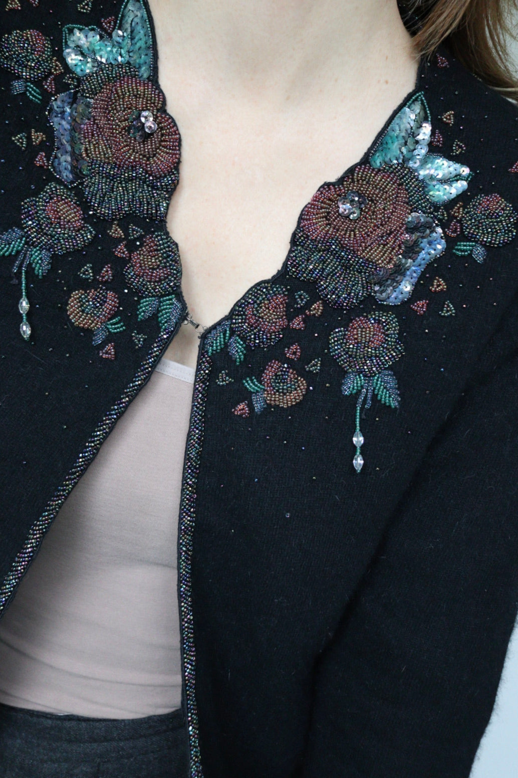 The Floral Spark - cardigan - S up to M