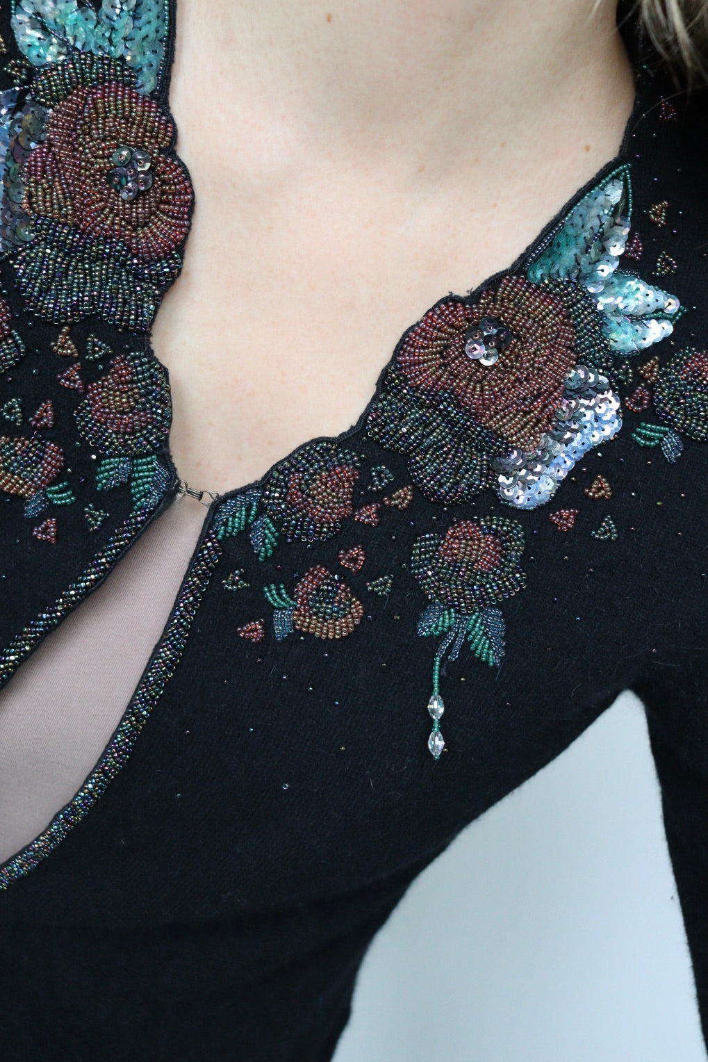 The Floral Spark - cardigan - S up to M