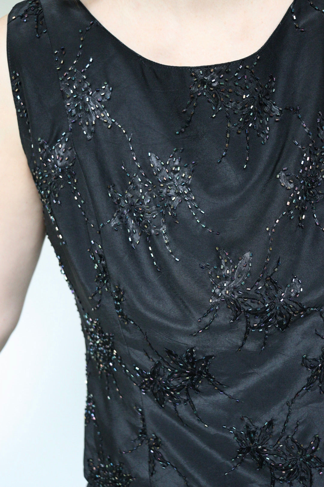 The Poinsettia Sparkle - top - S up to M/L